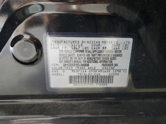 Photo 11 VIN: 3N1CE2CP2EL398828 - NISSAN VERSA NOTE 