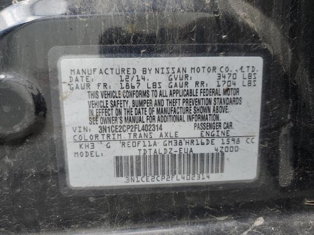 Photo 11 VIN: 3N1CE2CP2FL402314 - NISSAN VERSA NOTE 