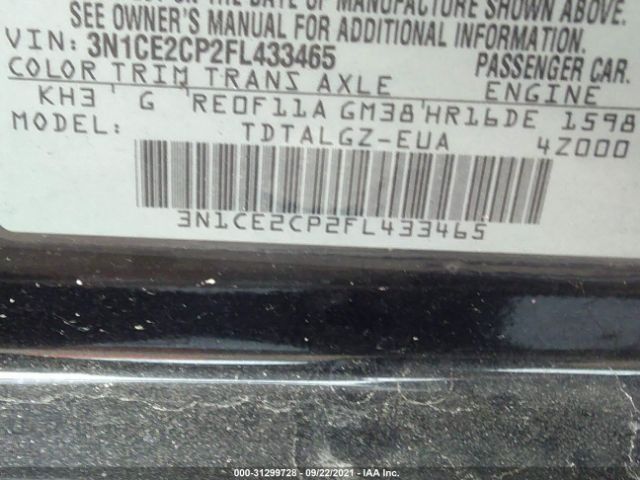 Photo 8 VIN: 3N1CE2CP2FL433465 - NISSAN VERSA NOTE 