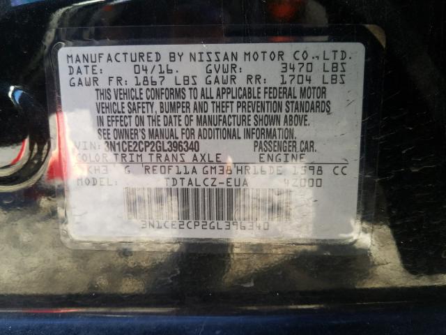 Photo 9 VIN: 3N1CE2CP2GL396340 - NISSAN VERSA NOTE 