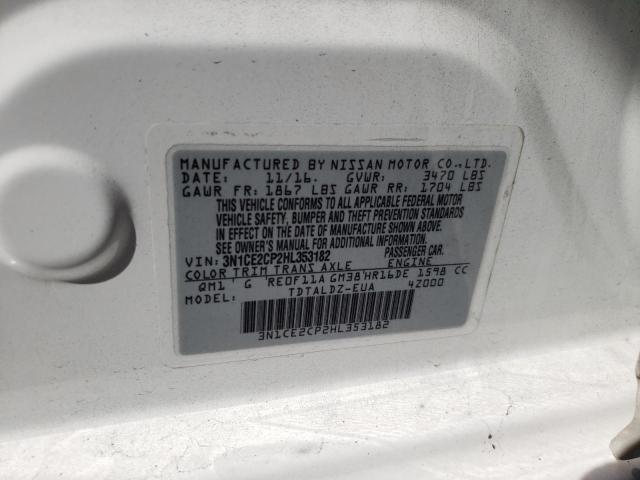 Photo 9 VIN: 3N1CE2CP2HL353182 - NISSAN VERSA NOTE 