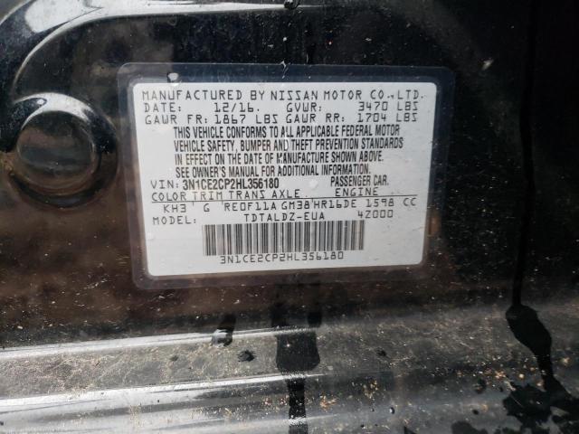 Photo 11 VIN: 3N1CE2CP2HL356180 - NISSAN VERSA NOTE 