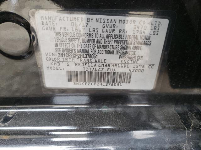 Photo 9 VIN: 3N1CE2CP2HL378051 - NISSAN VERSA-NOTE 