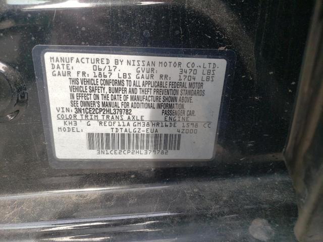 Photo 9 VIN: 3N1CE2CP2HL379782 - NISSAN VERSA 