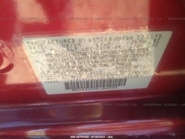 Photo 8 VIN: 3N1CE2CP2KL363525 - NISSAN VERSA NOTE 