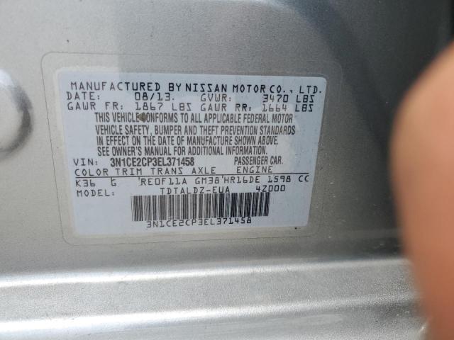 Photo 11 VIN: 3N1CE2CP3EL371458 - NISSAN VERSA NOTE 