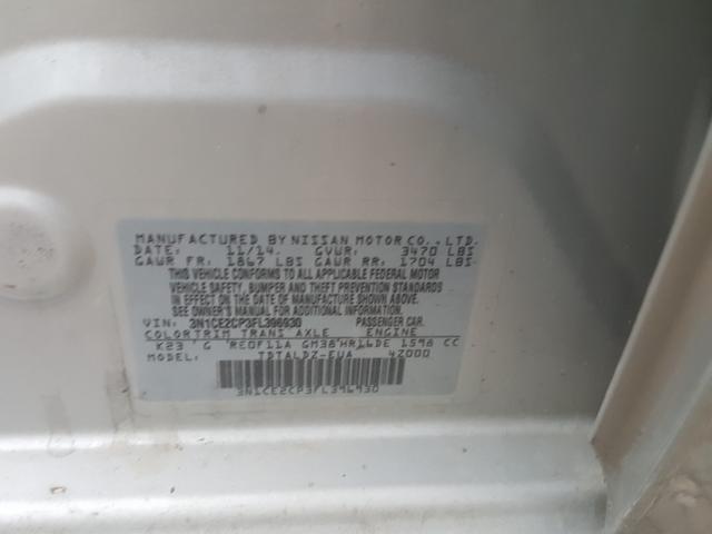 Photo 9 VIN: 3N1CE2CP3FL396930 - NISSAN VERSA NOTE 