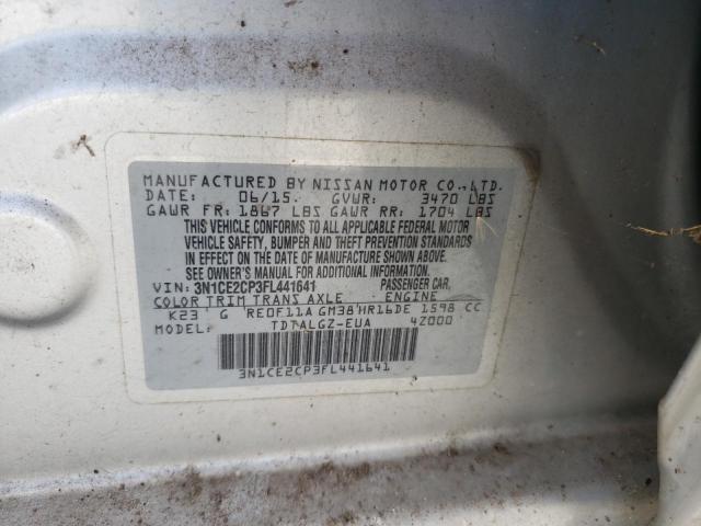 Photo 11 VIN: 3N1CE2CP3FL441641 - NISSAN VERSA NOTE 