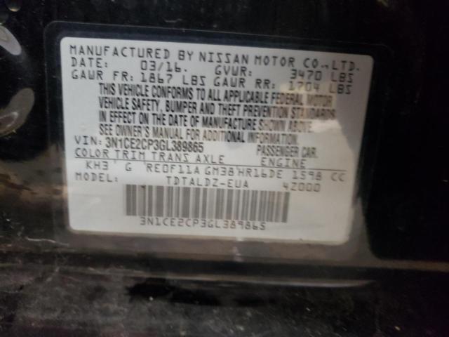 Photo 12 VIN: 3N1CE2CP3GL389865 - NISSAN VERSA NOTE 