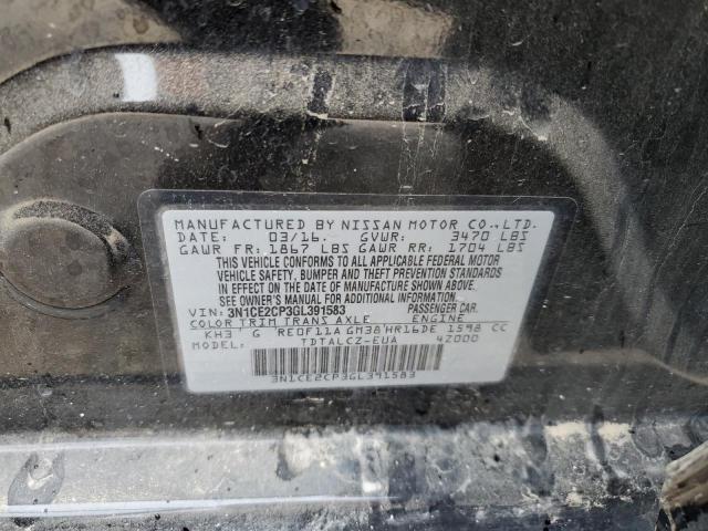 Photo 9 VIN: 3N1CE2CP3GL391583 - NISSAN VERSA NOTE 