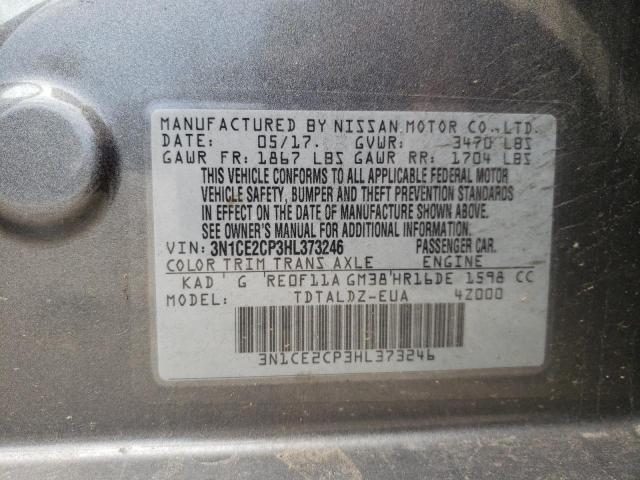 Photo 9 VIN: 3N1CE2CP3HL373246 - NISSAN VERSA NOTE 