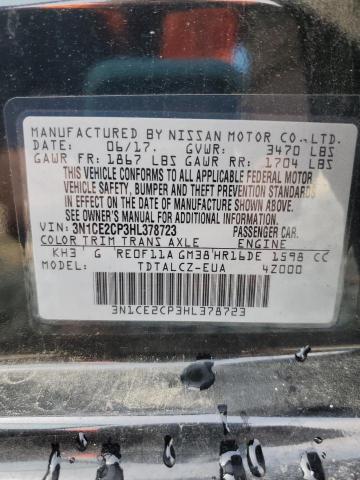 Photo 11 VIN: 3N1CE2CP3HL378723 - NISSAN VERSA 