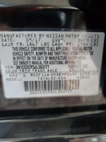 Photo 11 VIN: 3N1CE2CP3JL353777 - NISSAN VERSA NOTE 