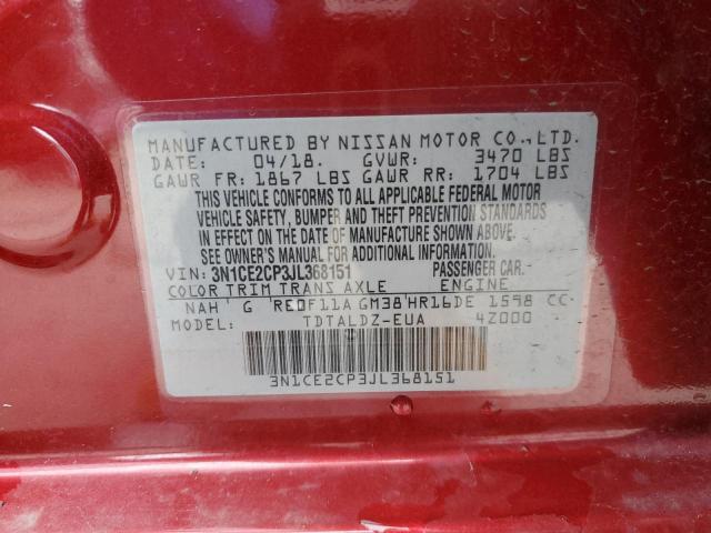 Photo 11 VIN: 3N1CE2CP3JL368151 - NISSAN VERSA NOTE 