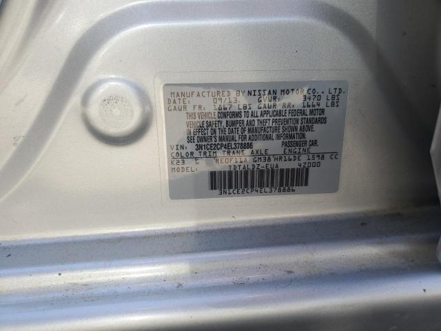 Photo 11 VIN: 3N1CE2CP4EL378886 - NISSAN VERSA 