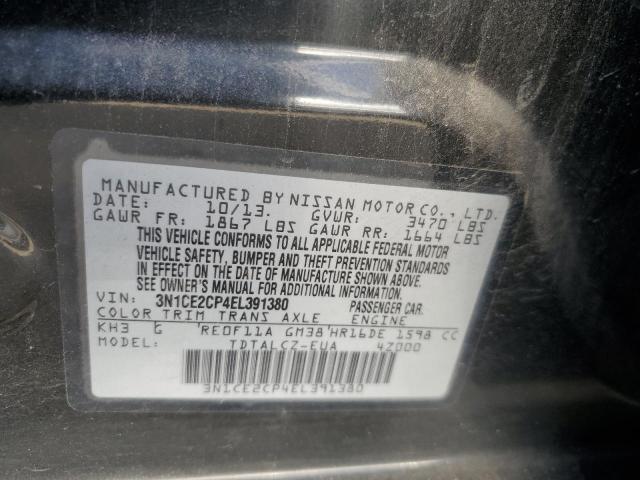 Photo 12 VIN: 3N1CE2CP4EL391380 - NISSAN VERSA NOTE 