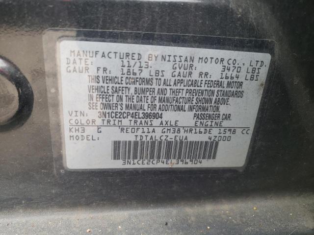 Photo 11 VIN: 3N1CE2CP4EL396904 - NISSAN VERSA NOTE 