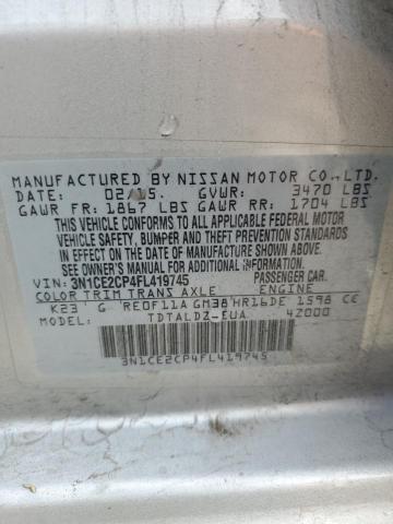 Photo 12 VIN: 3N1CE2CP4FL419745 - NISSAN VERSA 