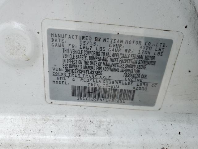 Photo 11 VIN: 3N1CE2CP4FL437856 - NISSAN VERSA 