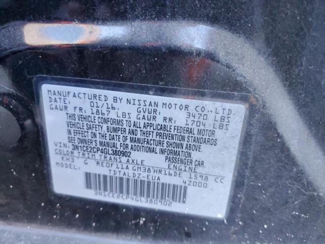 Photo 11 VIN: 3N1CE2CP4GL380902 - NISSAN VERSA 