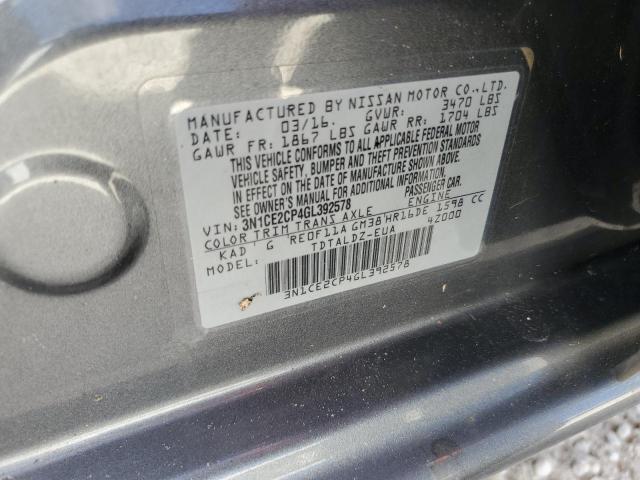 Photo 11 VIN: 3N1CE2CP4GL392578 - NISSAN VERSA NOTE 