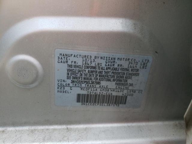 Photo 11 VIN: 3N1CE2CP5EL387595 - NISSAN VERSA NOTE 