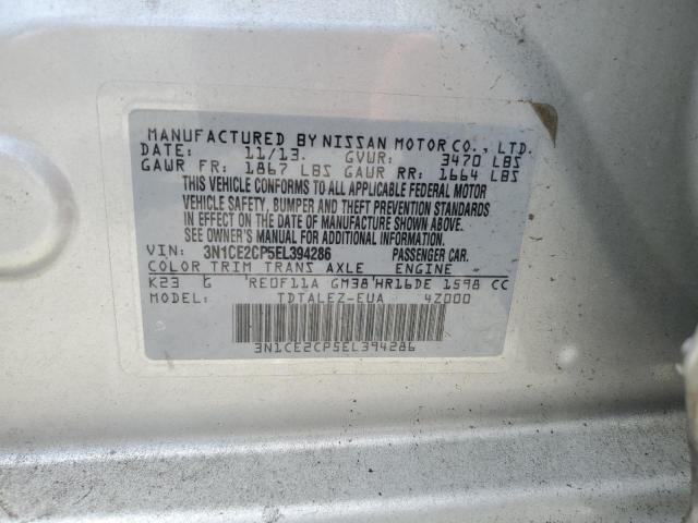 Photo 12 VIN: 3N1CE2CP5EL394286 - NISSAN VERSA NOTE 