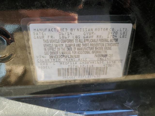 Photo 12 VIN: 3N1CE2CP5FL357630 - NISSAN VERSA NOTE 