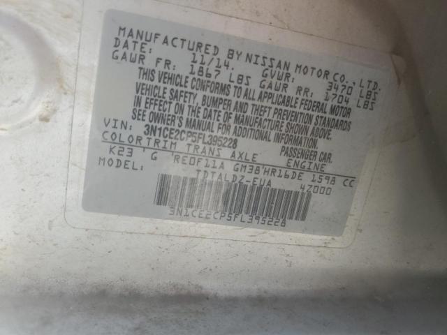 Photo 11 VIN: 3N1CE2CP5FL395228 - NISSAN VERSA NOTE 