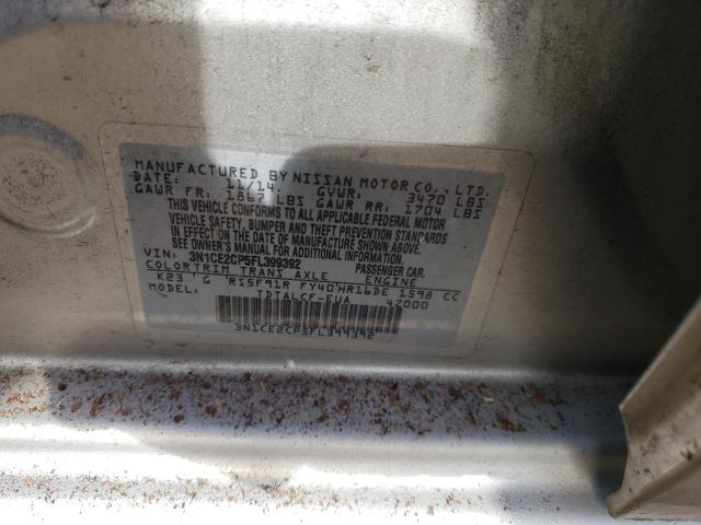 Photo 12 VIN: 3N1CE2CP5FL399392 - NISSAN VERSA NOTE 