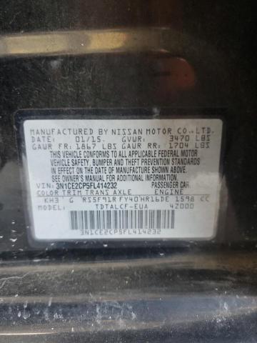 Photo 11 VIN: 3N1CE2CP5FL414232 - NISSAN VERSA 