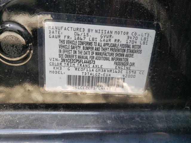 Photo 9 VIN: 3N1CE2CP5FL444573 - NISSAN VERSA NOTE 