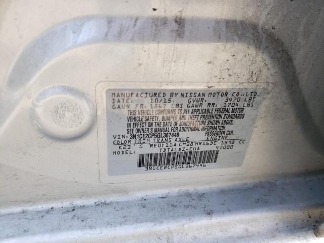 Photo 11 VIN: 3N1CE2CP5GL367446 - NISSAN VERSA NOTE 