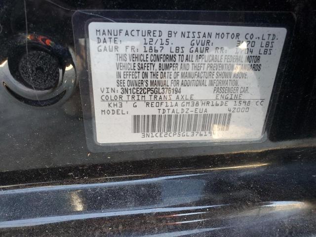 Photo 11 VIN: 3N1CE2CP5GL376194 - NISSAN VERSA NOTE 