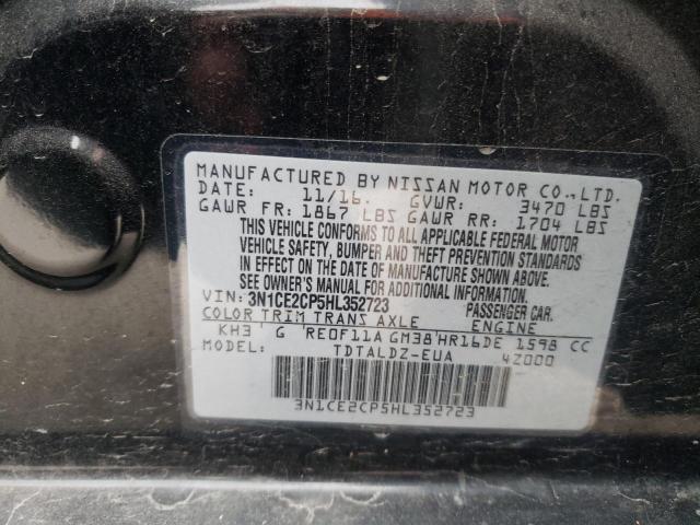 Photo 11 VIN: 3N1CE2CP5HL352723 - NISSAN VERSA NOTE 