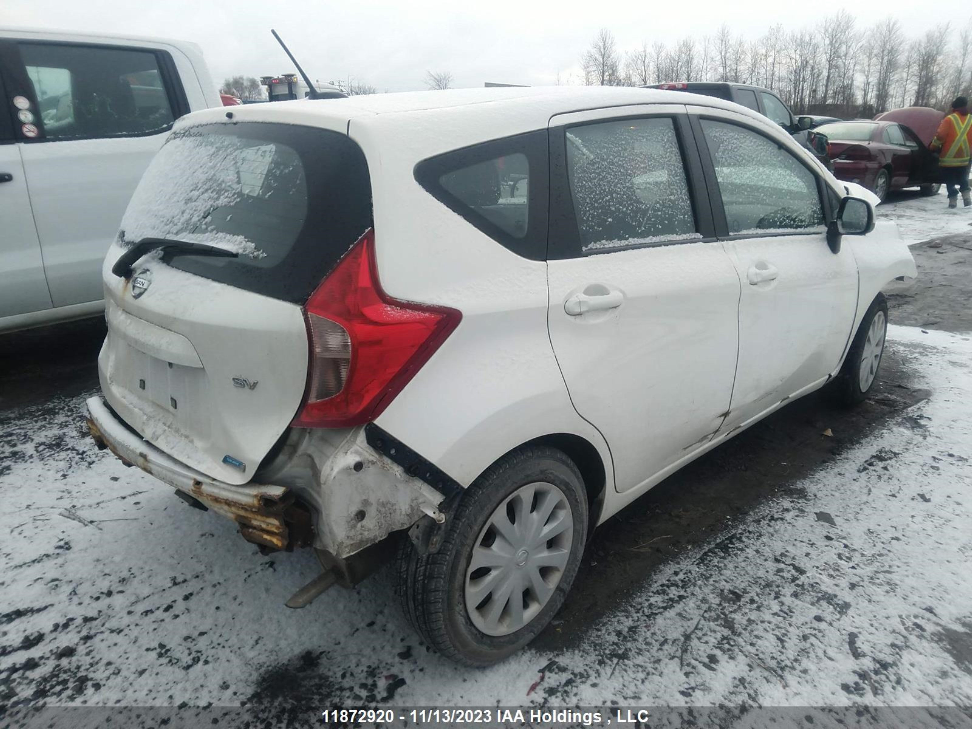 Photo 3 VIN: 3N1CE2CP6EL383619 - NISSAN VERSA 