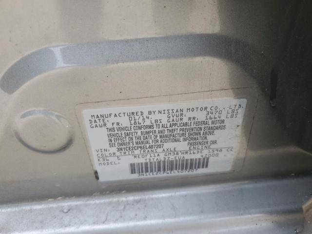 Photo 11 VIN: 3N1CE2CP6EL407207 - NISSAN VERSA 