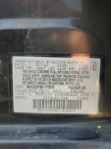 Photo 11 VIN: 3N1CE2CP6FL370659 - NISSAN VERSA NOTE 