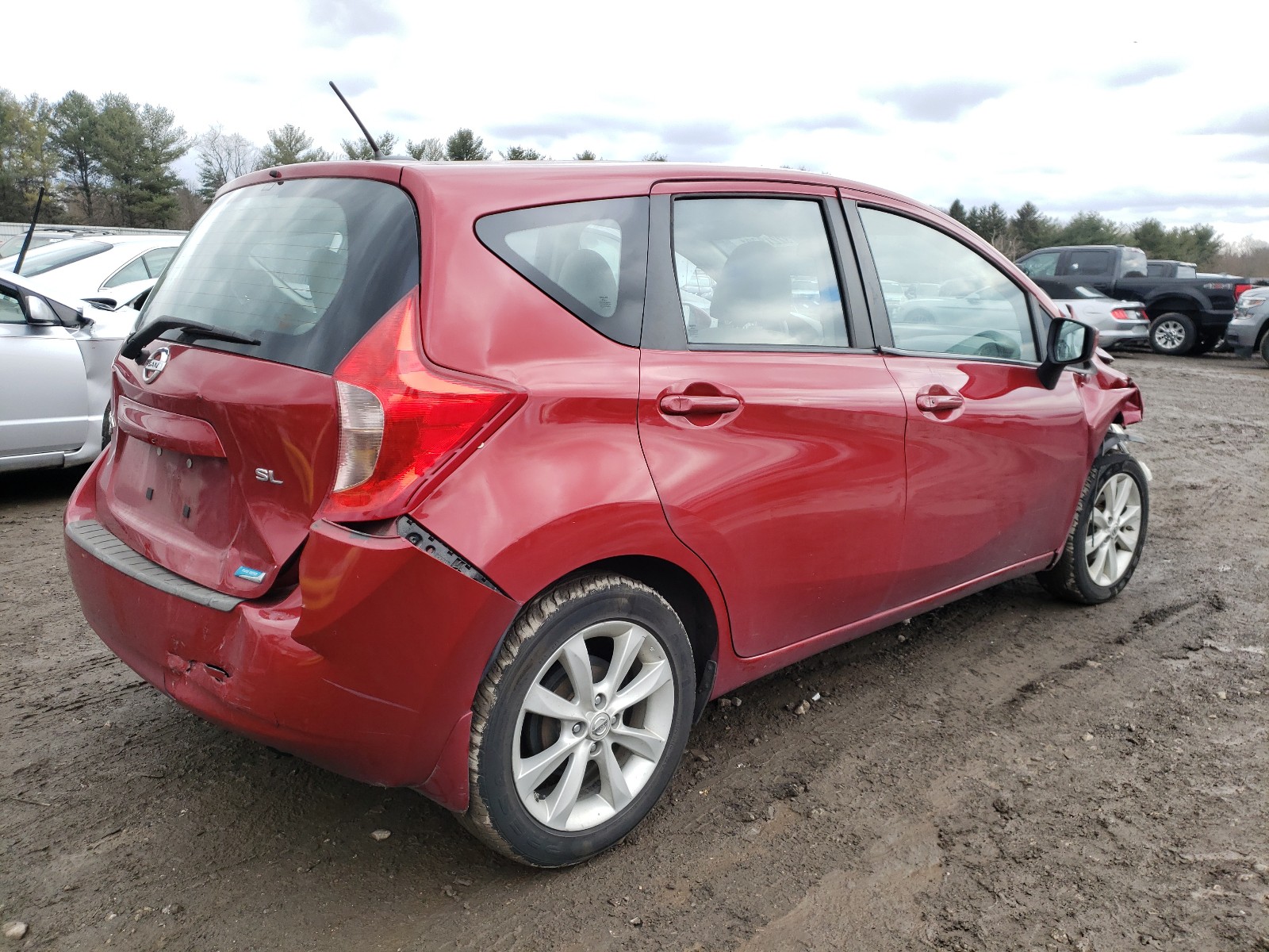 Photo 3 VIN: 3N1CE2CP6FL371455 - NISSAN VERSA 