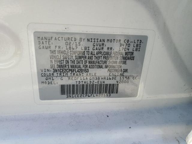 Photo 9 VIN: 3N1CE2CP6FL420153 - NISSAN VERSA NOTE 