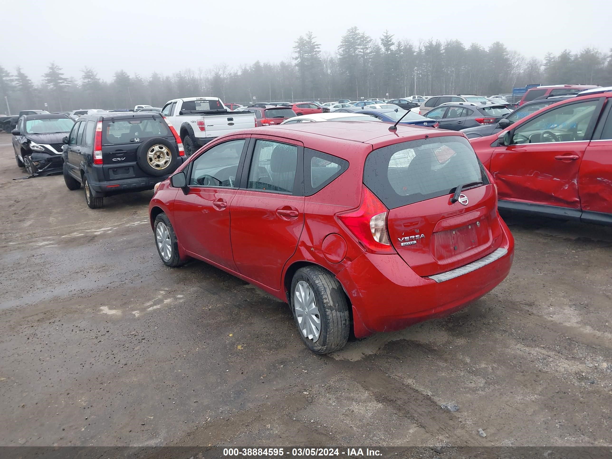 Photo 2 VIN: 3N1CE2CP6FL443416 - NISSAN VERSA 