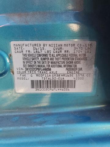 Photo 12 VIN: 3N1CE2CP6FL446056 - NISSAN VERSA NOTE 