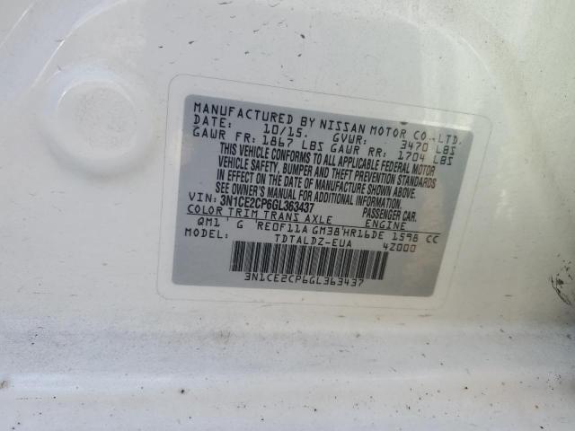 Photo 12 VIN: 3N1CE2CP6GL363437 - NISSAN VERSA NOTE 