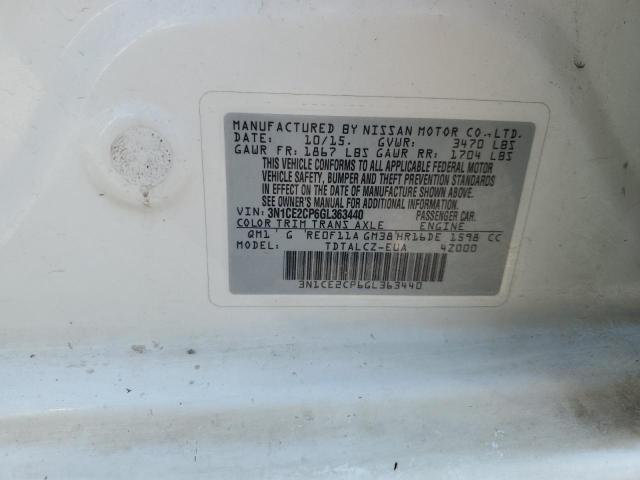 Photo 11 VIN: 3N1CE2CP6GL363440 - NISSAN VERSA NOTE 