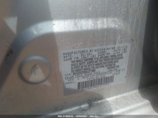 Photo 8 VIN: 3N1CE2CP6GL377550 - NISSAN VERSA NOTE 