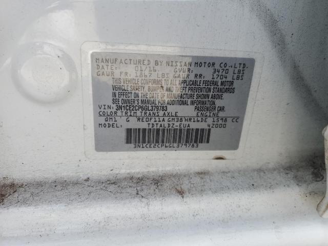 Photo 11 VIN: 3N1CE2CP6GL379783 - NISSAN VERSA NOTE 