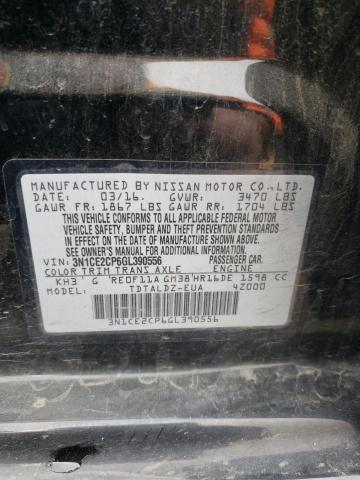 Photo 11 VIN: 3N1CE2CP6GL390556 - NISSAN VERSA 