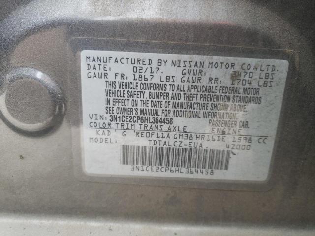 Photo 11 VIN: 3N1CE2CP6HL364458 - NISSAN VERSA 