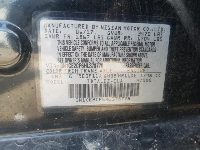 Photo 9 VIN: 3N1CE2CP6HL378778 - NISSAN VERSA NOTE 