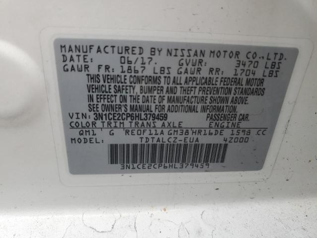 Photo 11 VIN: 3N1CE2CP6HL379459 - NISSAN VERSA NOTE 